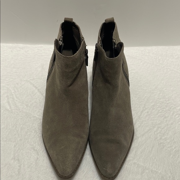 Franco Fortini Taupe Ankle Boots Sz 7.5M - Picture 3 of 10